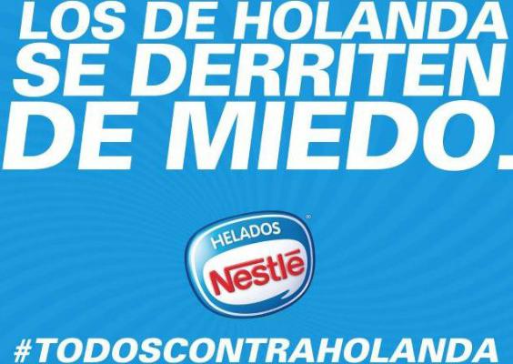 Durante la Copa Mundial de Futbol del 2014 en Brasil, la selección mexicana enfrentó a la holandesa en los octavos de final del certamen. La empresa paletera y de helados "Helados Holanda" supo aprovechar el contexto y su propio nombre para hacer una gran promoción de si misma a través de los memes.