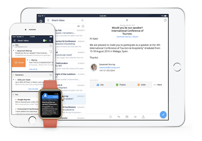 ¿Ya probaste la app de mail Spark para el entorno Apple?